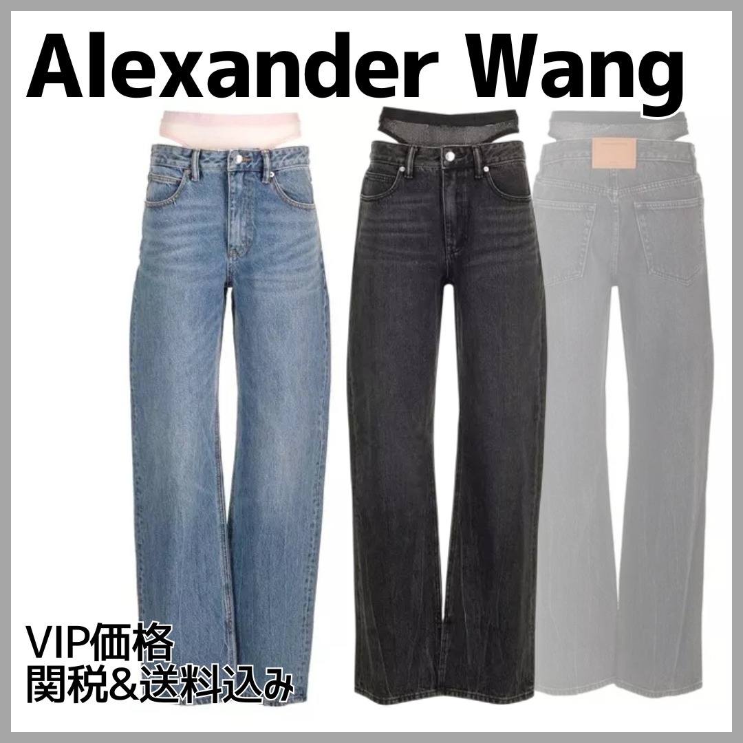 国内発/送関込【Alexander Wang】Straight leg jeans