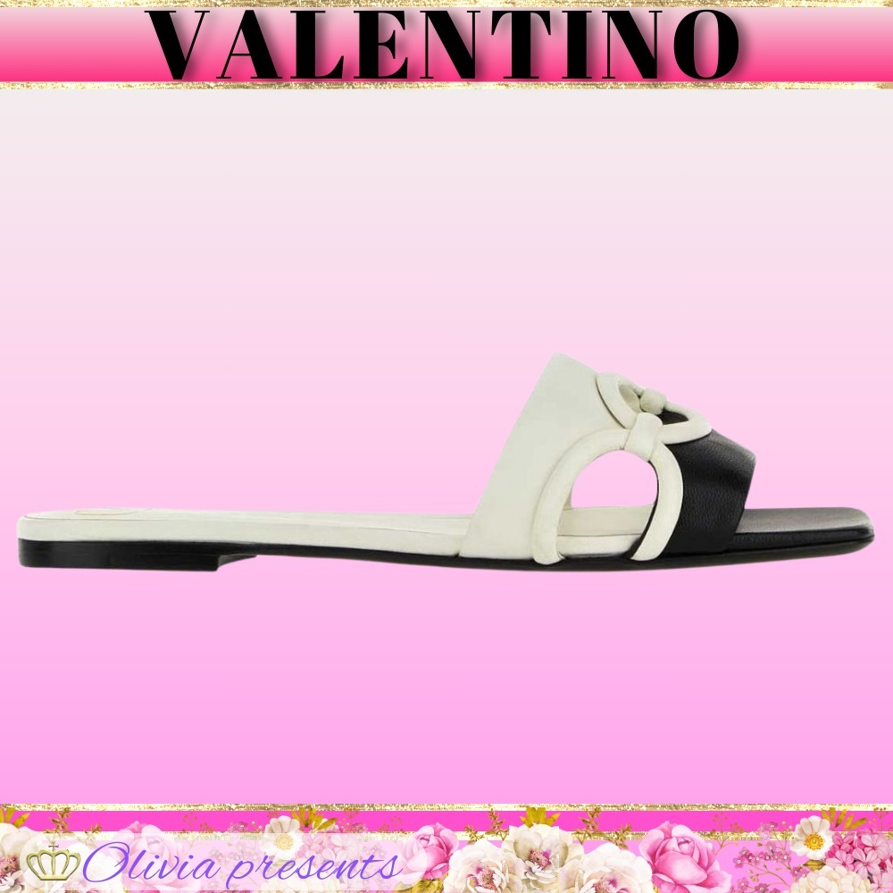 VALENTINO＞＞チェーン 1967 スリッポン サンダル