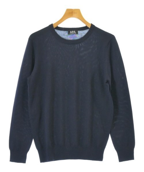 A.P.C. アーペーセー ニット・セーター 紺 S 0400725Y0121