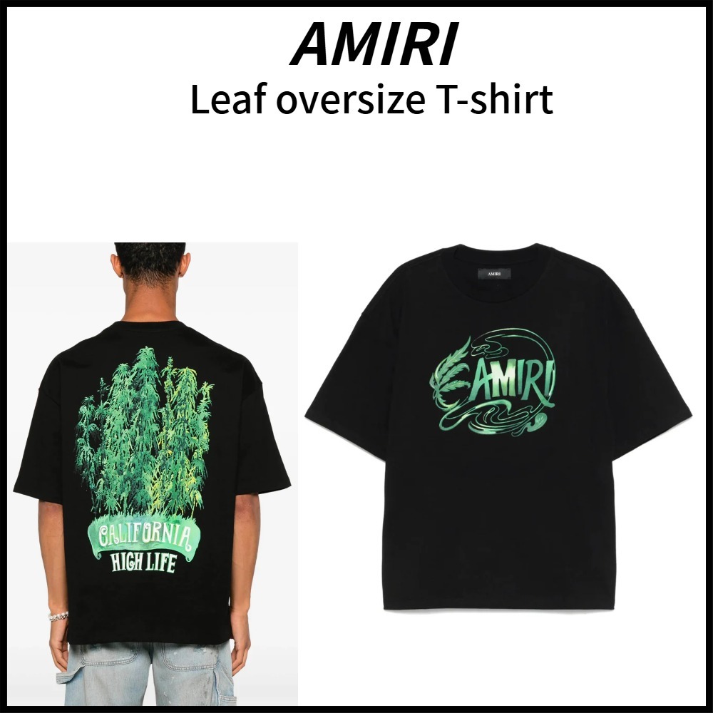 【AMIRI】関税込★leaf oversized t-shirt