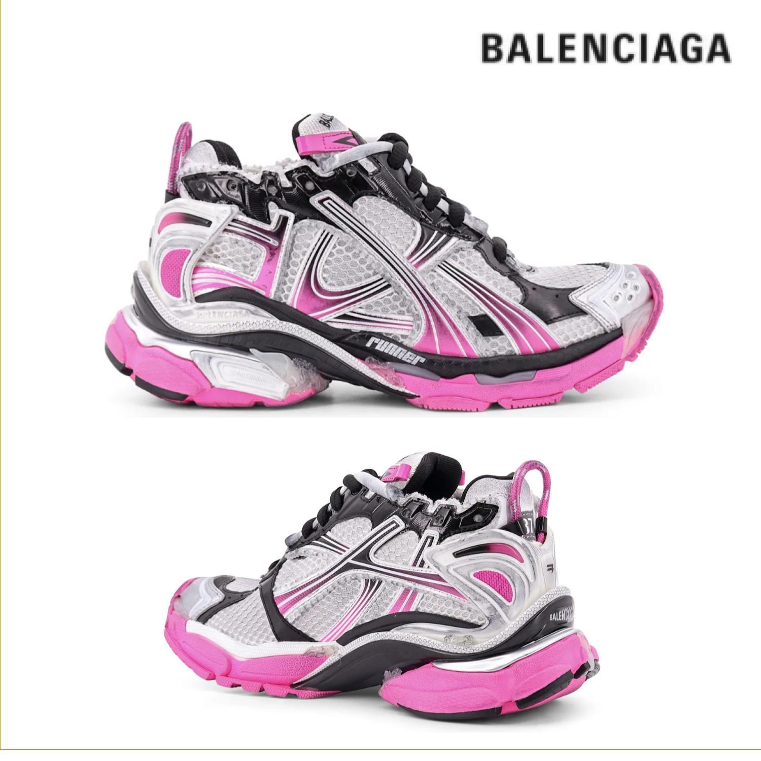 おすすめ☆Balenciagaグラデーション レースアップ スニーカー
