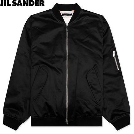 36/38のみ★タイムセール☆JIL SANDER☆最新ボンバージャケット Jil Sander ウールボンバージャケット | ブラック | FARFETCH JP