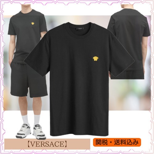 【VERSACE】ヴェルサーチ◇刺繍◇メデューサ◇Tシャツ