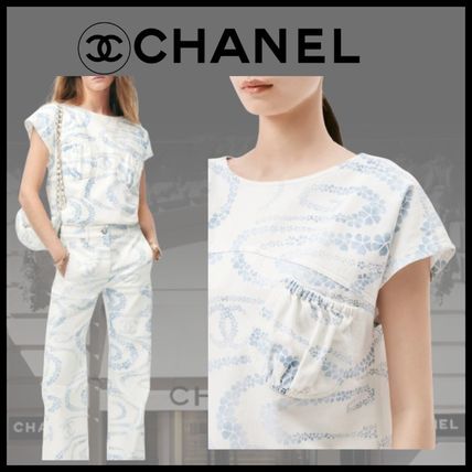 2025ココビーチ♡【CHANEL】トップス トップ - コットン、ホワイト — ファッション | CHANEL シャネル