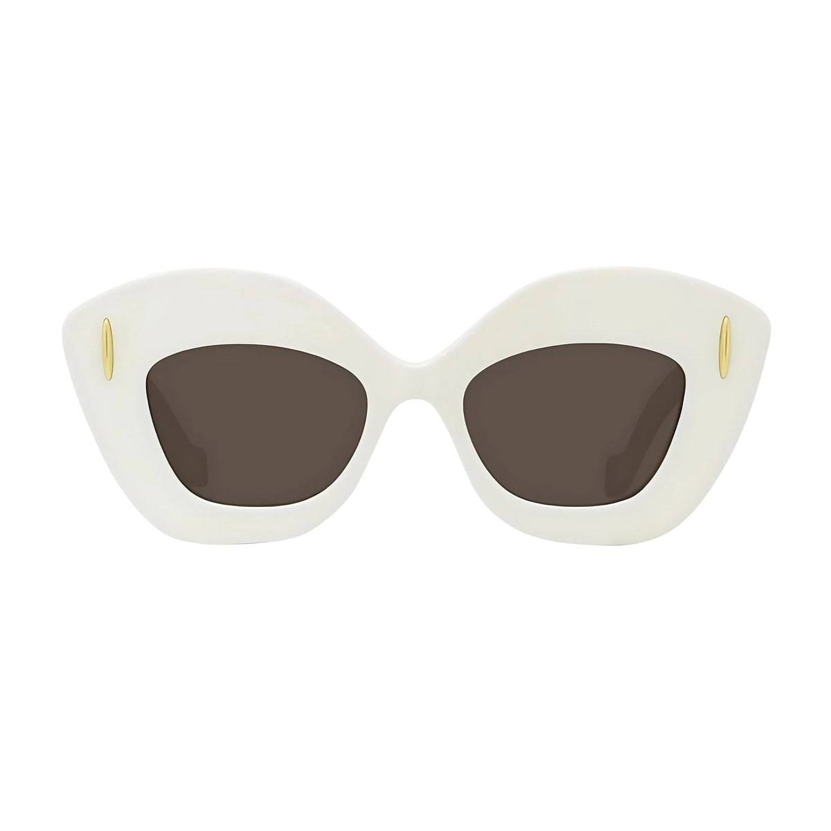 【送料&関税込】Loewe Lw40127i Anagram 25e Bianco Sunglasses