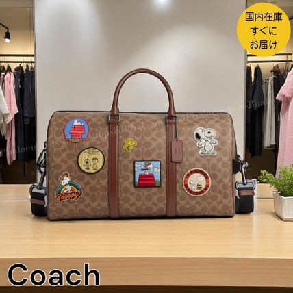 ブラウン（茶色）系 Coach(コーチ) ボストンバッグ(メンズ