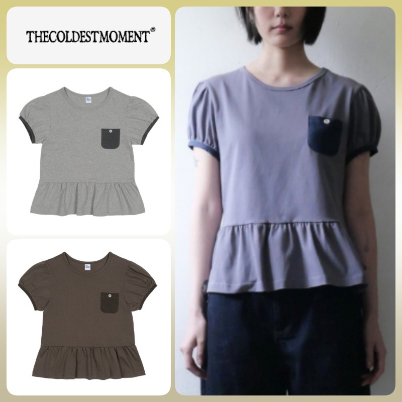 ◆THE COLDEST MOMENT TCM button mini pocket T/3色◆