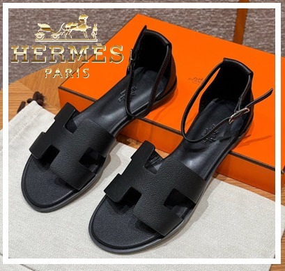 大人可愛い×魅力的【HERMES】サンダル