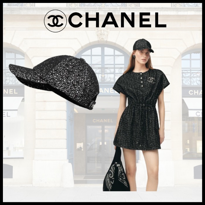 【最新作/2025年ココビーチ♪】CHANEL コットン キャップ