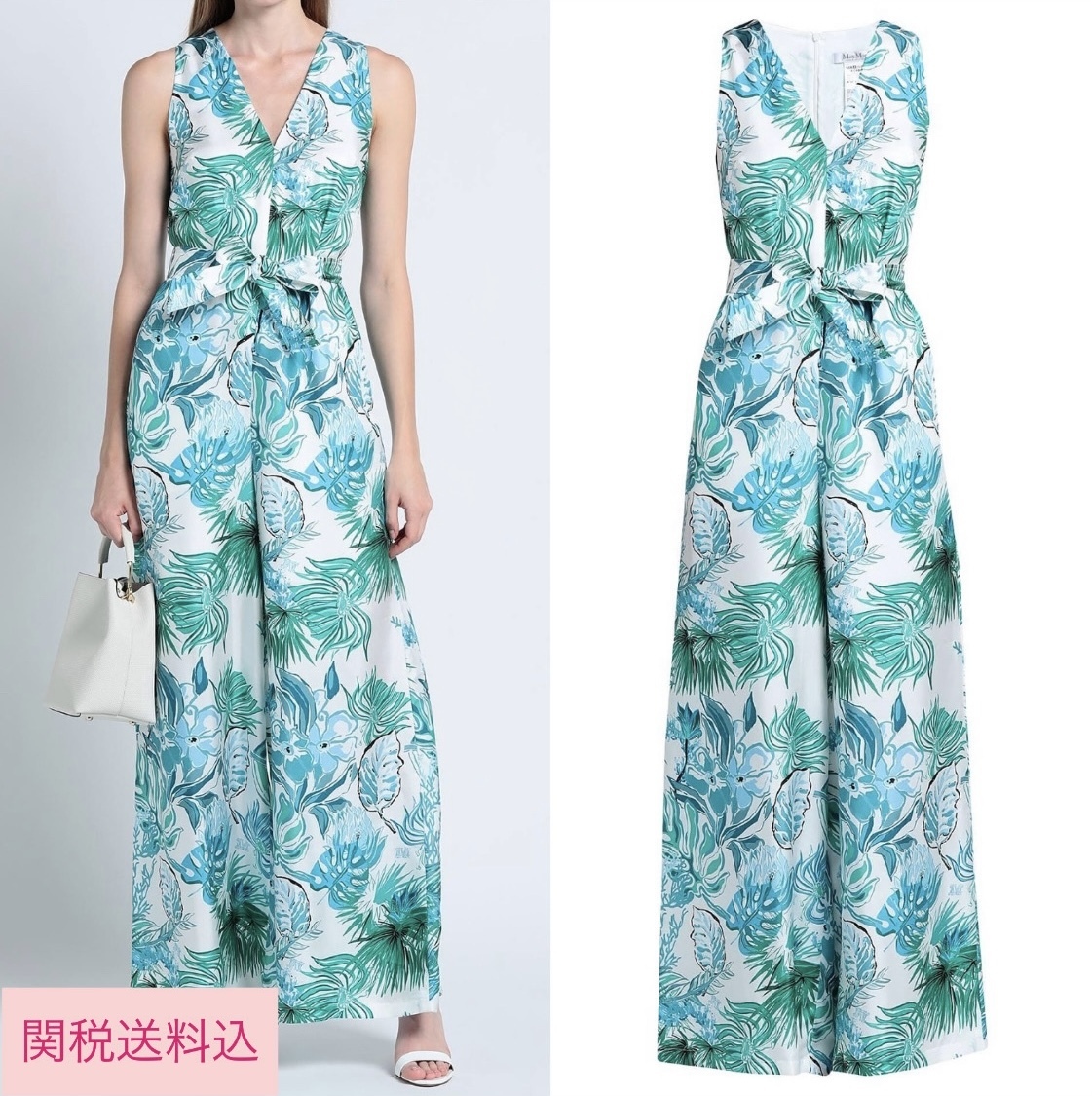 MAX MARA マックスマーラ 花柄 オールインワン
