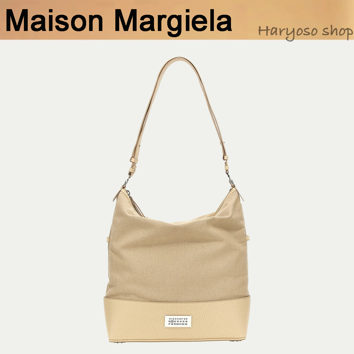 VIP価格★Maison Margiela★5AC ジップアップ ホーボー バッグ