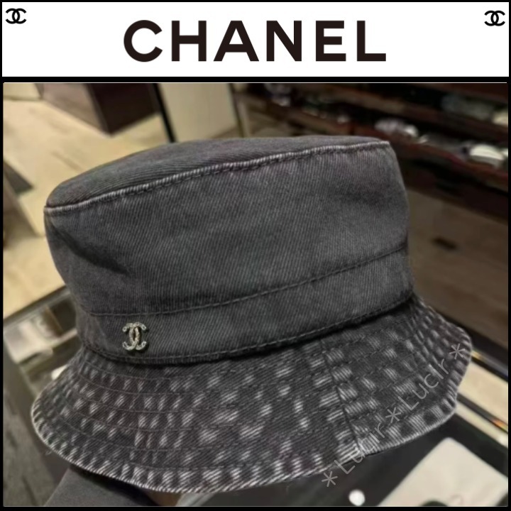 輝きを添えて☆CHANEL デニムハット
