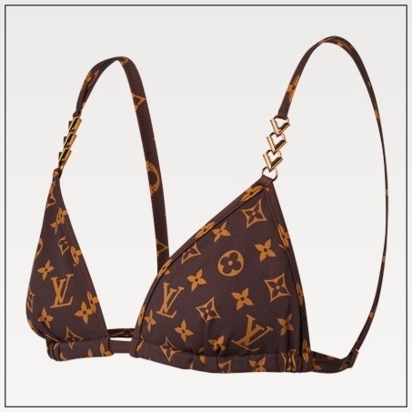 《かわいい》Louis Vuitton ビキニトップ モノグラム
