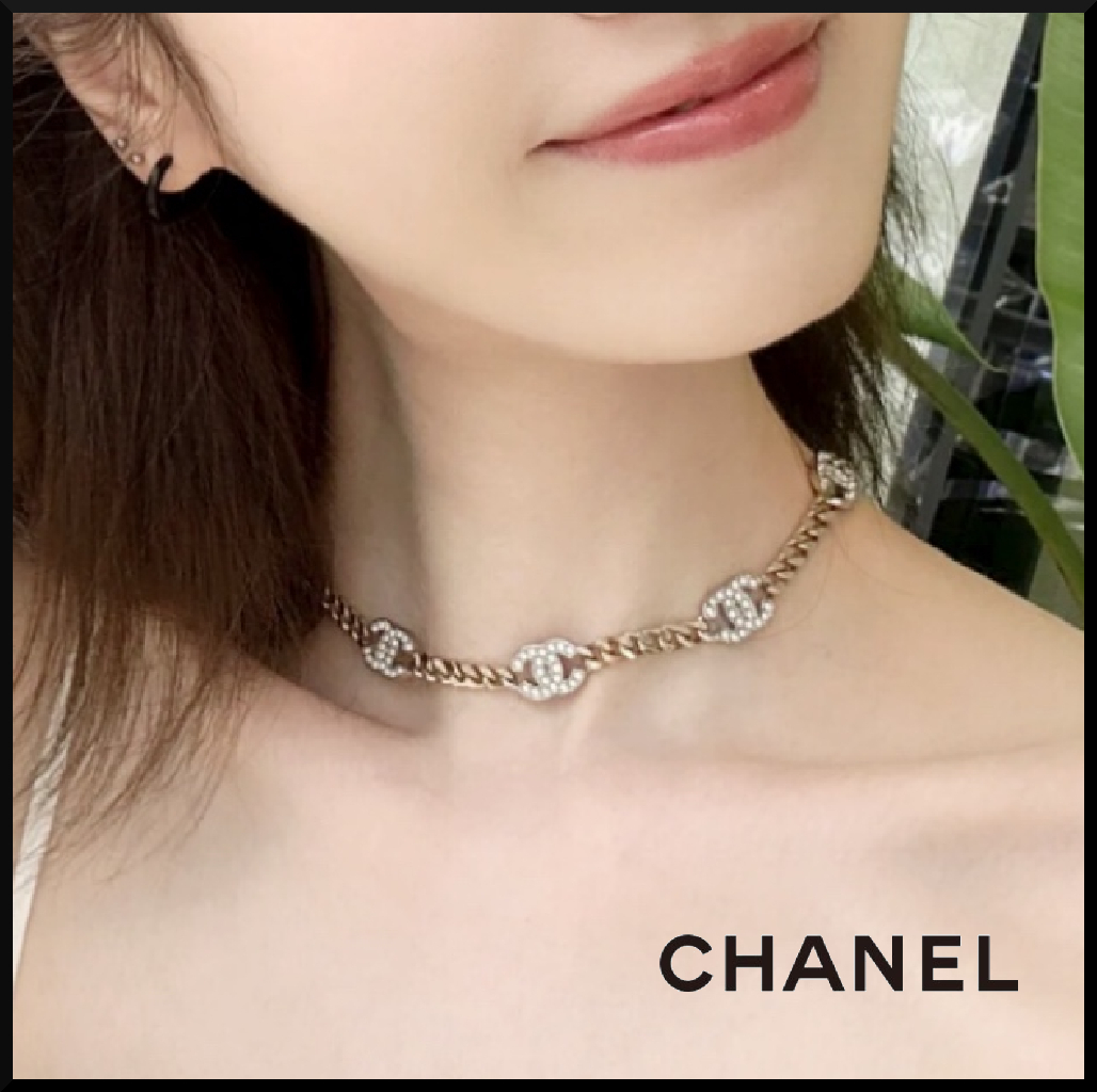 【首元を華やかに♡】CHANEL チョーカー ネックレス