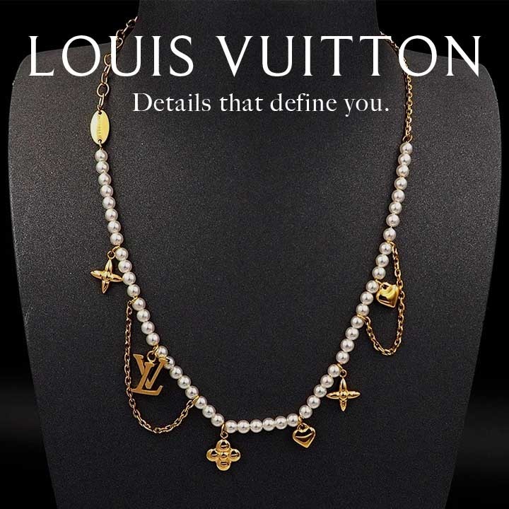 *特別な贈り物に*【LV】ネックレス・ブルーミング パール