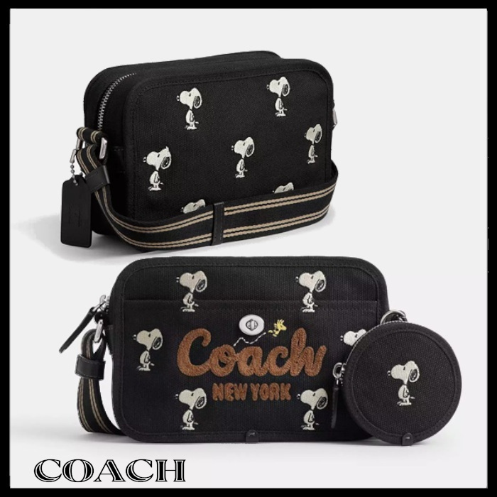 COACH x PEANUTS 国内買付 スヌーピー カーゴ カメラバッグ