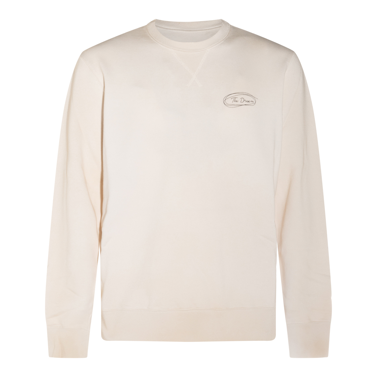 スウェット・トレーナー GOLDEN GOOSE WHITE COTTON SWEATSHIRT