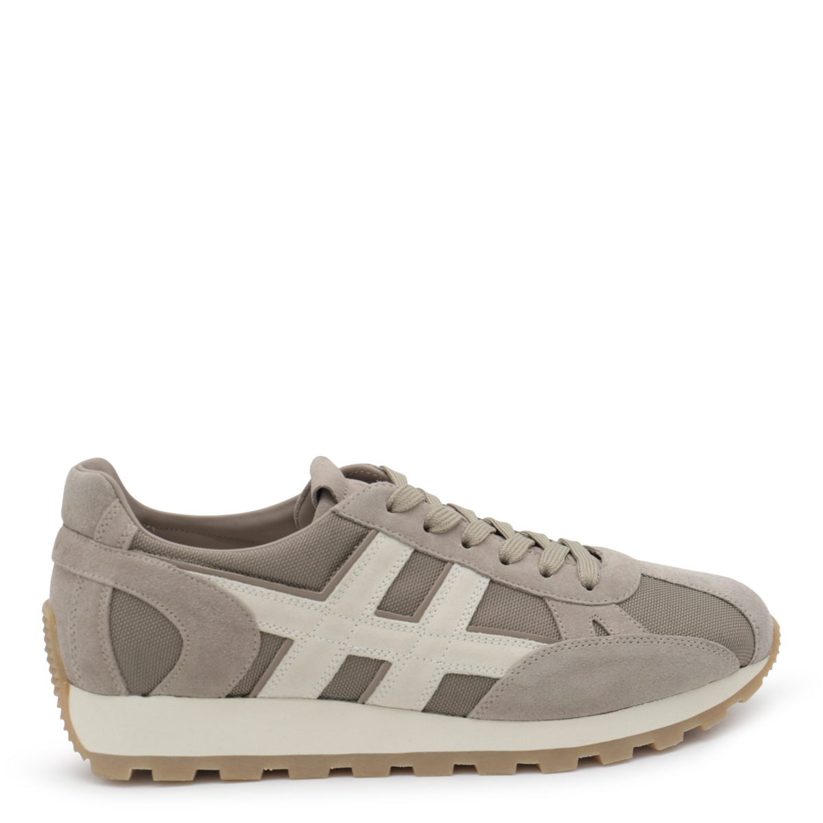 スニーカー HOGAN TAUPE BROWN SUEDE SNEAKERS