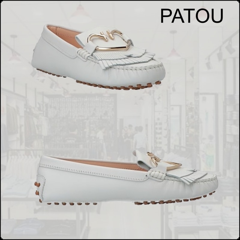 ☆ PATOU ☆ レザーモカシン
