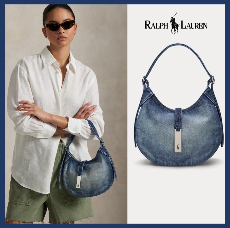 【Ralph Lauren】Polo ID デニム スモール ショルダー バッグ