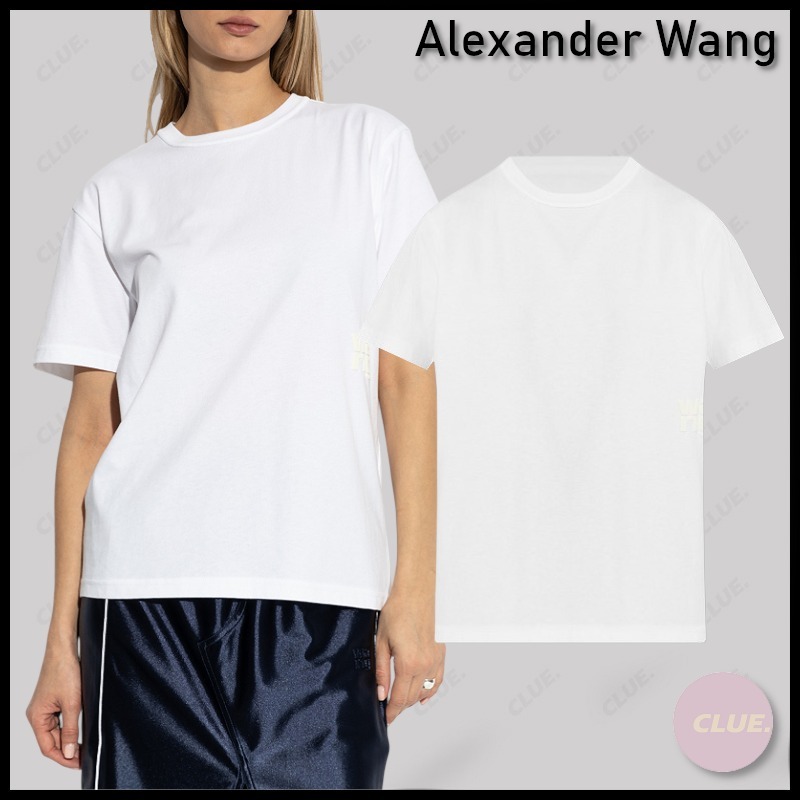 ALEXANDER WANG★エッセンシャル ロゴ Tシャツ