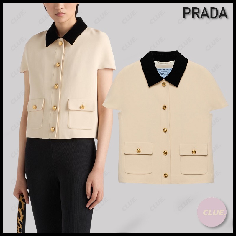 PRADA★プラダ サブレ コンパクト 半袖ジャケット