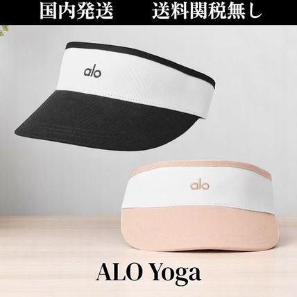 ALO Yoga★カラーブロック サンバイザー サンバイザー ALO Yoga(アロー) レディース - 海外通販のBUYMA