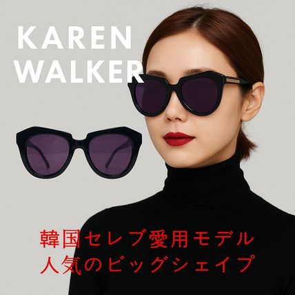 【新品】KAREN WALKER サングラス 入手困難 KAREN WALKER - カレンウォーカー☆サングラスの通販 by