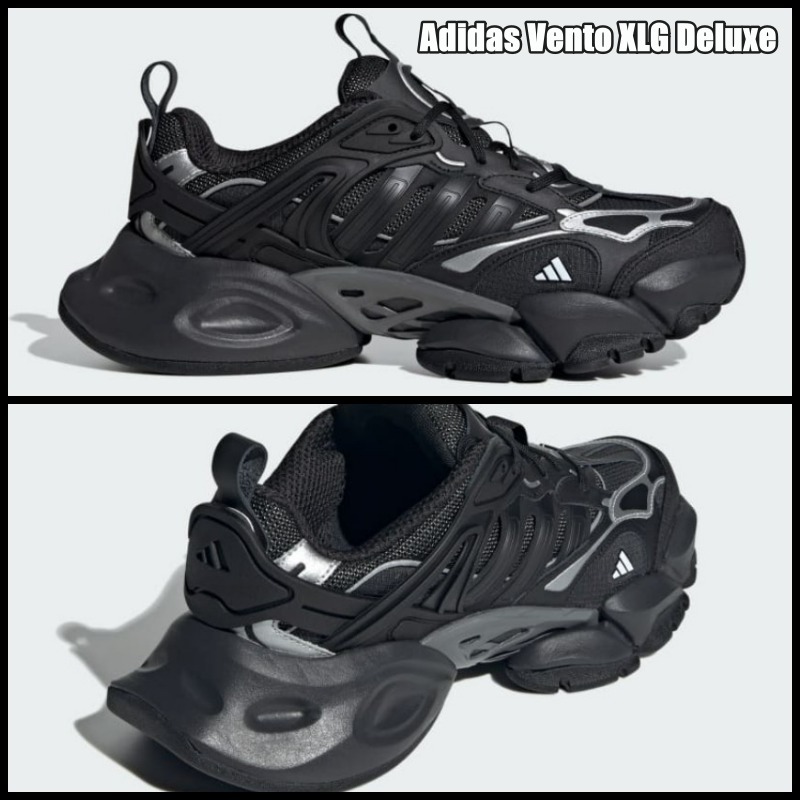 Adidas Vento XLG Deluxe Black Silver アディダス