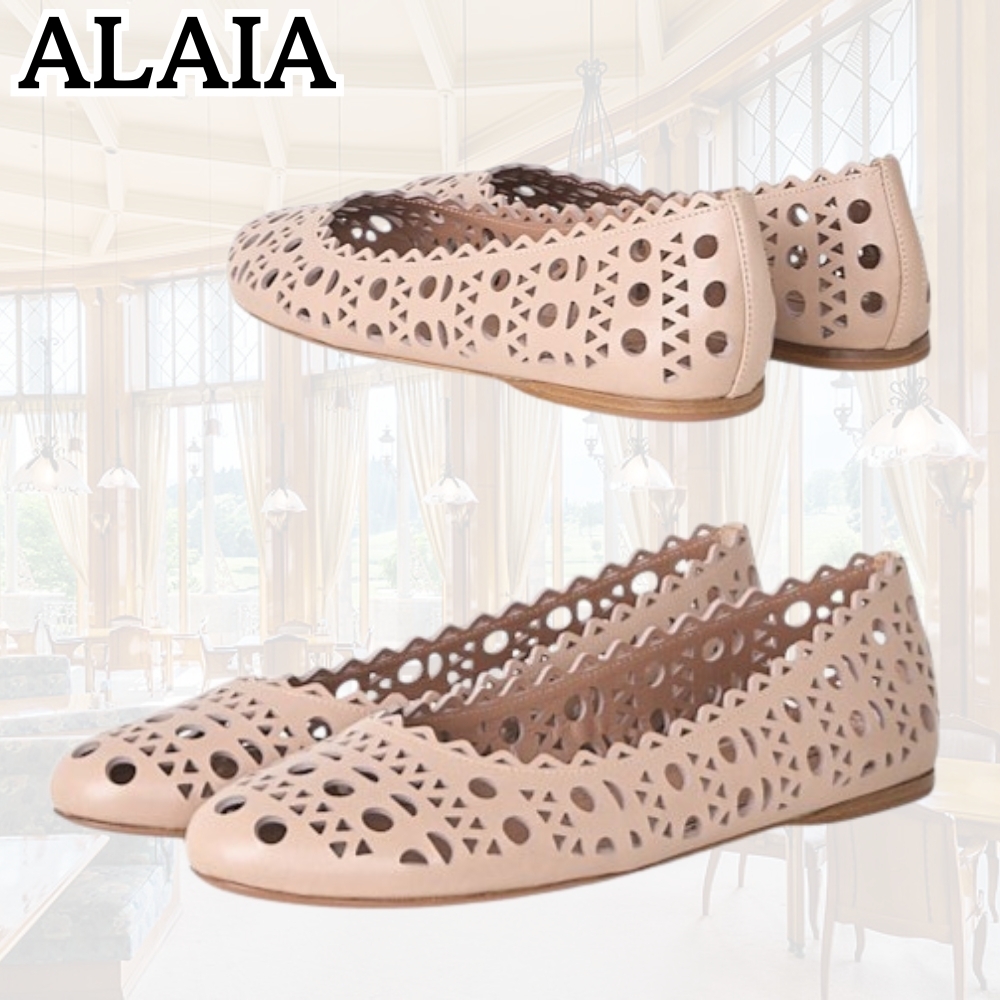ALAIA*一歩先を行くファッション*バレリーナフラットシューズ