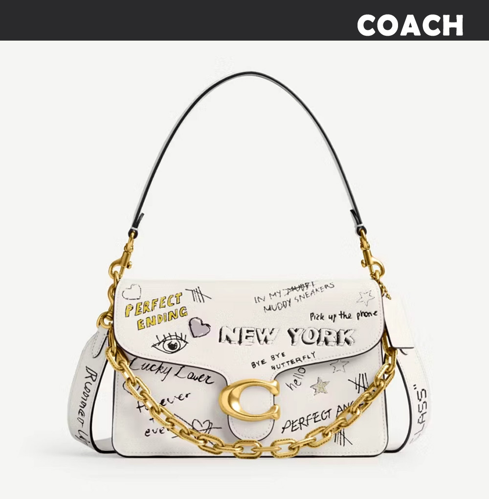 Coach◆[Sale]Chain Tabby Shoulder Back Sketch【 残りわずか】