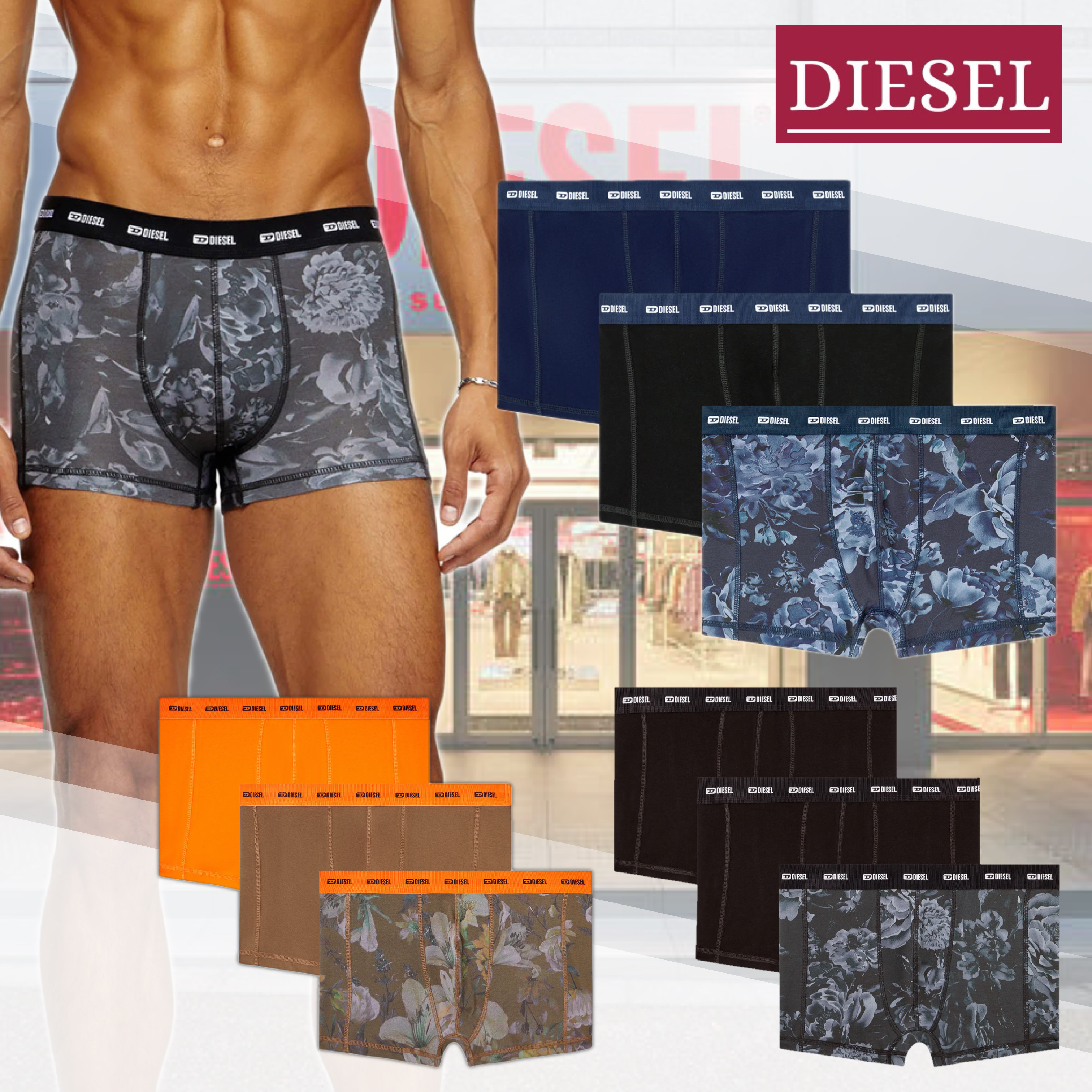 国内直営【DIESEL】damien-utlt-3pack ボクサーパンツ3枚パック