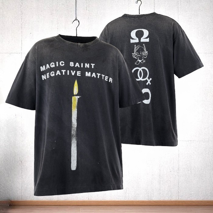 SAINT MICHAEL セントマイケル CANDLE 半袖 Tシャツ