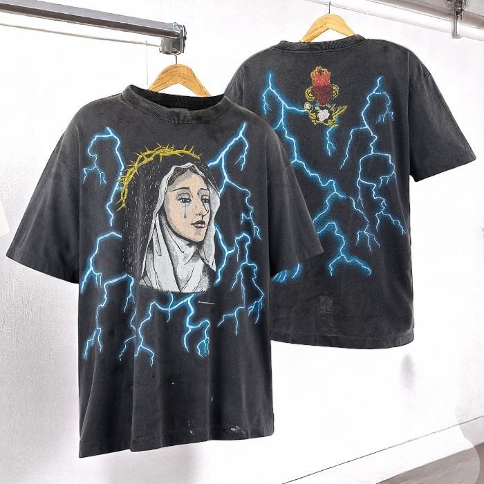 SAINT MICHAEL セントマイケル SAINT MARIA 半袖 Tシャツ