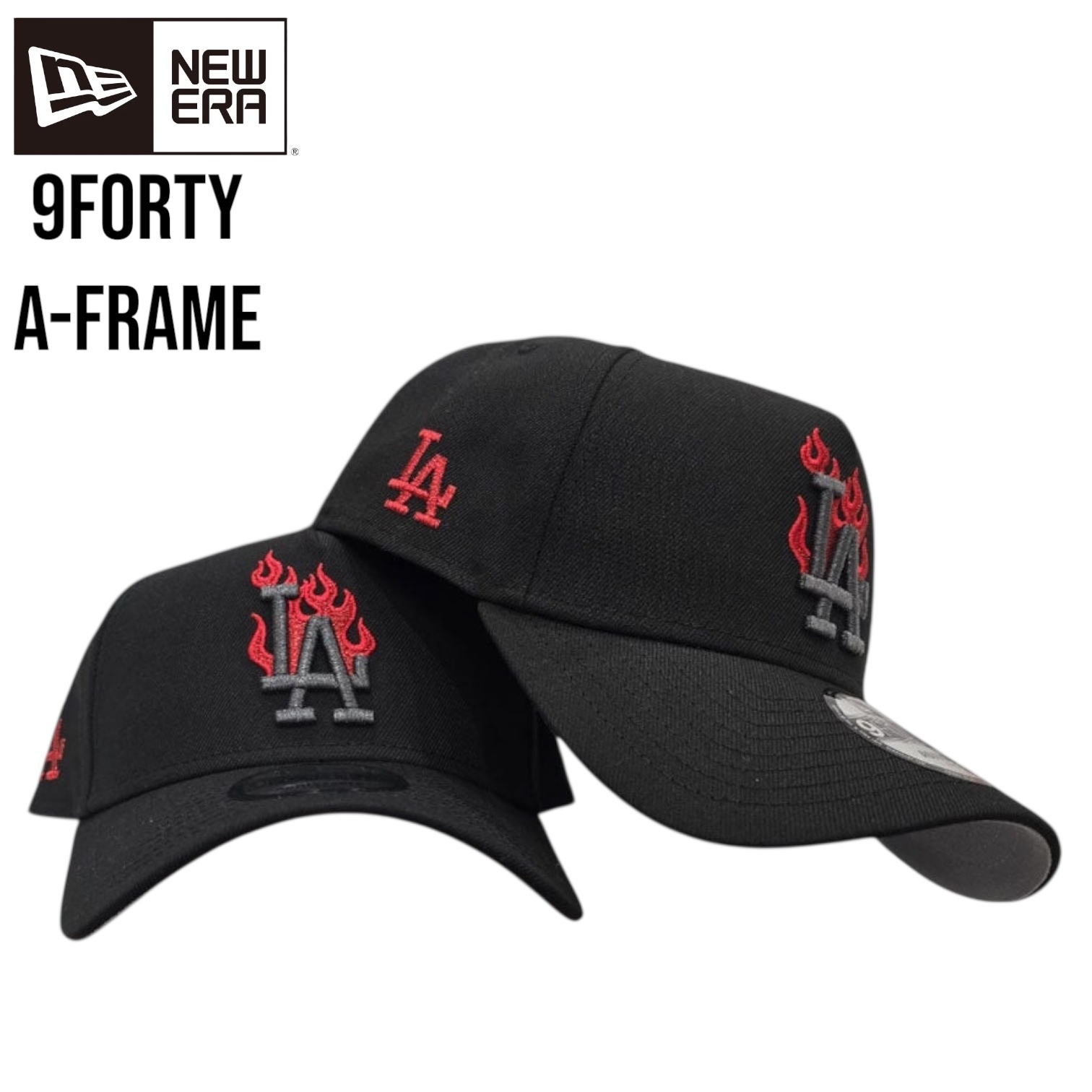 NEW ERA ドジャース LA 9FORTY ニューエラ スナップ ブラック BR
