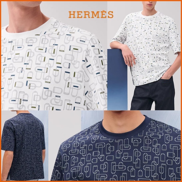 【きれいめカジュアル♪】Hermes Tシャツ