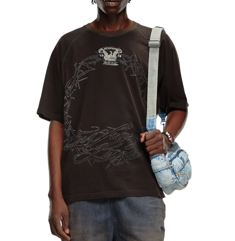 DIESEL トップス ディーゼル ロゴ Tシャツ 半袖