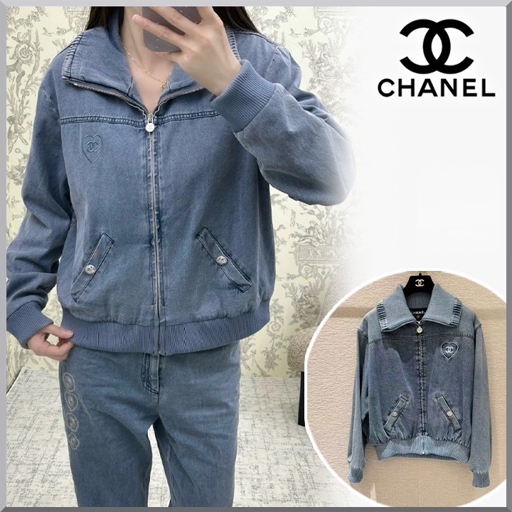 《先取りでGET♡新作♡》CHANEL デニムブルゾン