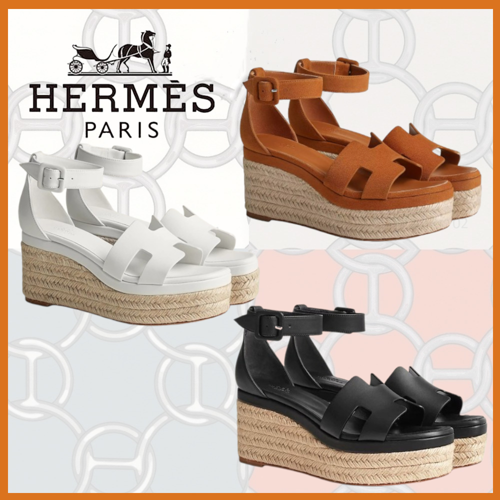 【コーデが合わせやすいカラー☆】HERMES Elda エスパドリーユ