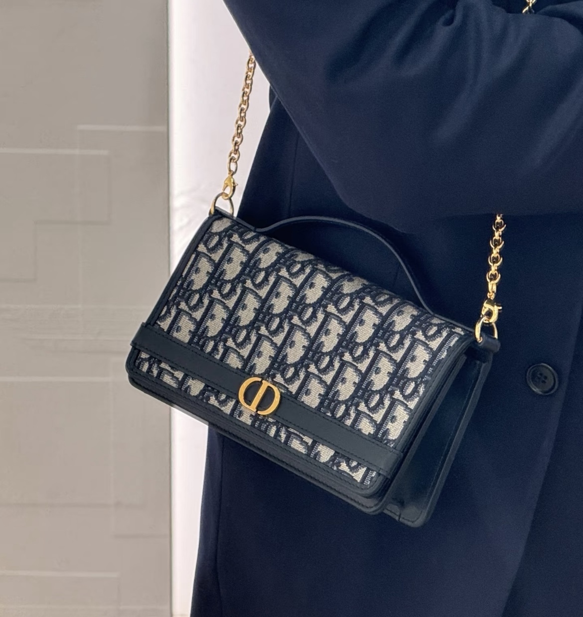 【エレガント♪】DIOR★30 Montaigne Cigale チェーンポーチ
