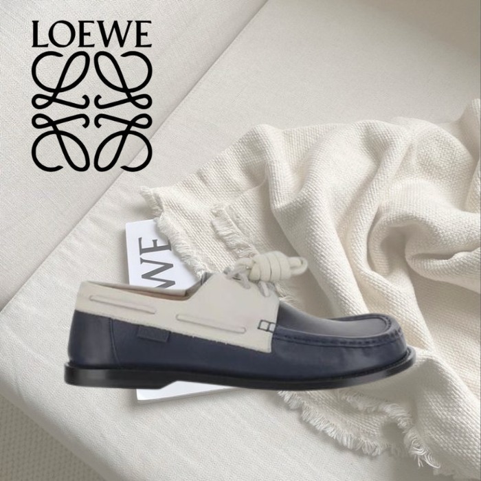 【Loewe】ロエベ カンポ ボートシューズ