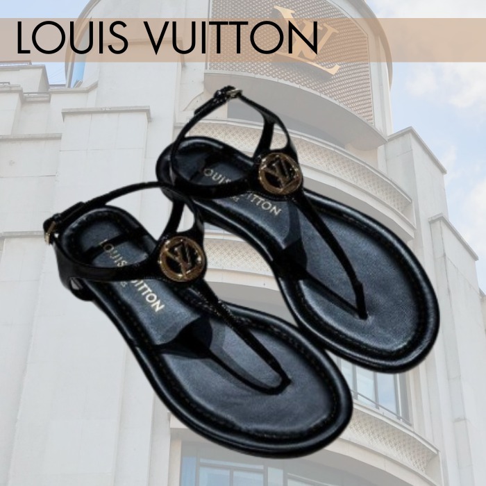 新作★歩きやすい♪【Loius Vuitton】フラットサンダル