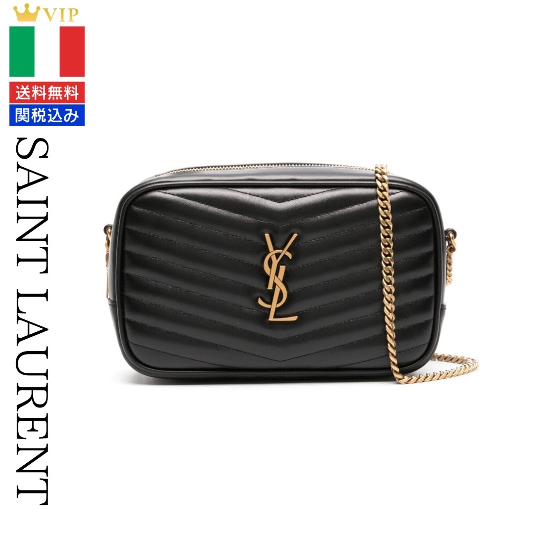 VIP【送料関税込】SAINT LAURENT LOU LEATHER MINI BAG