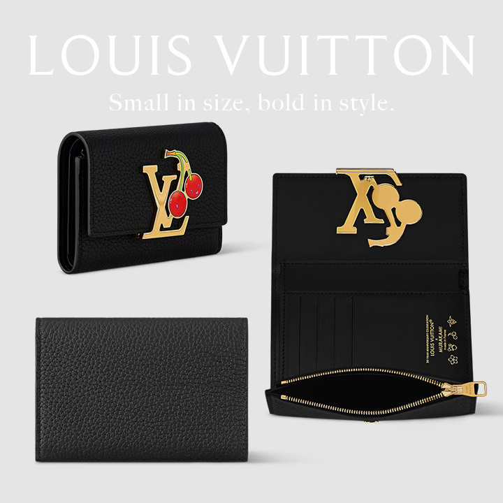 *気品漂う逸品!*【Louis Vuitton】LV × TM コンパクト財布