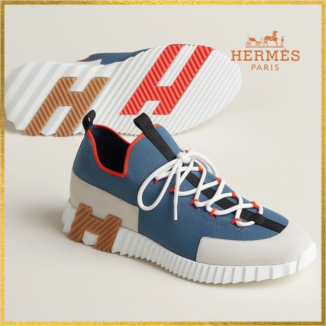 【超軽量で快適な一足◎】◆HERMES◆スニーカー