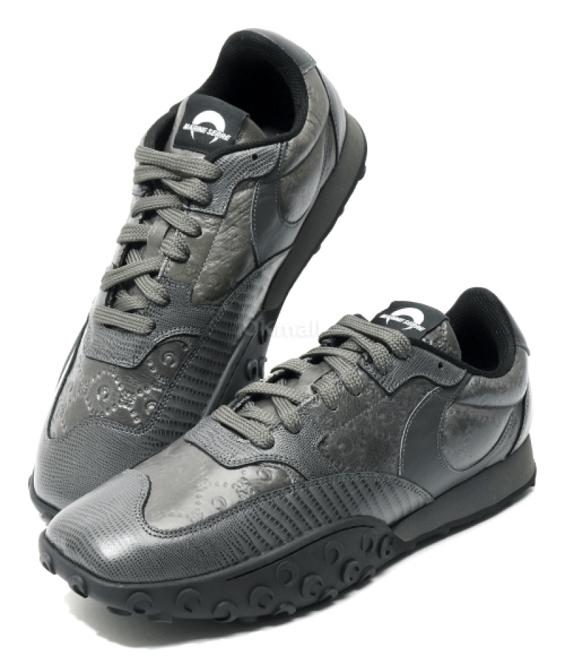 Marine Serre｜SNEAKERS (MFW007ACLEA0063 GR80)