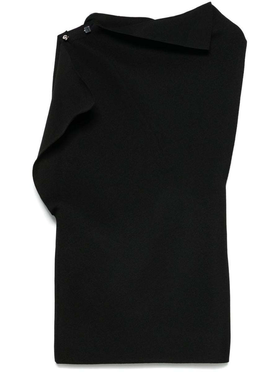 【関税＆送料込み】Jacquemus Black Asymmetric Short Dress L