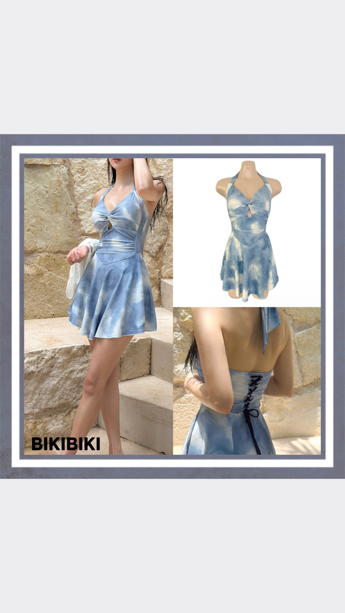 【BIKIBIKI】Pieta One piece Bikini