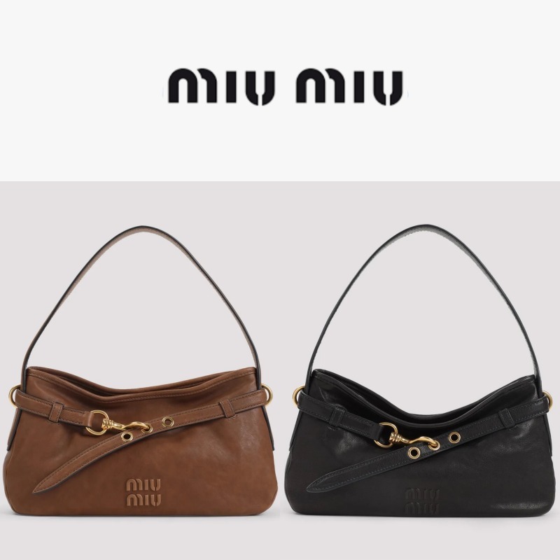miumiu  アバンチュール ナッパレザー バッグ