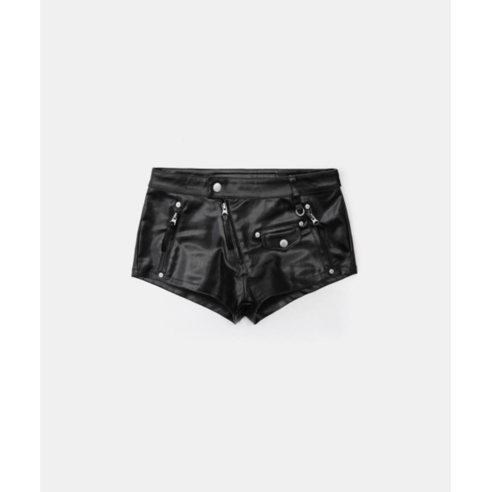★BADBLOOD★ Squad Micro Biker Shorts Black